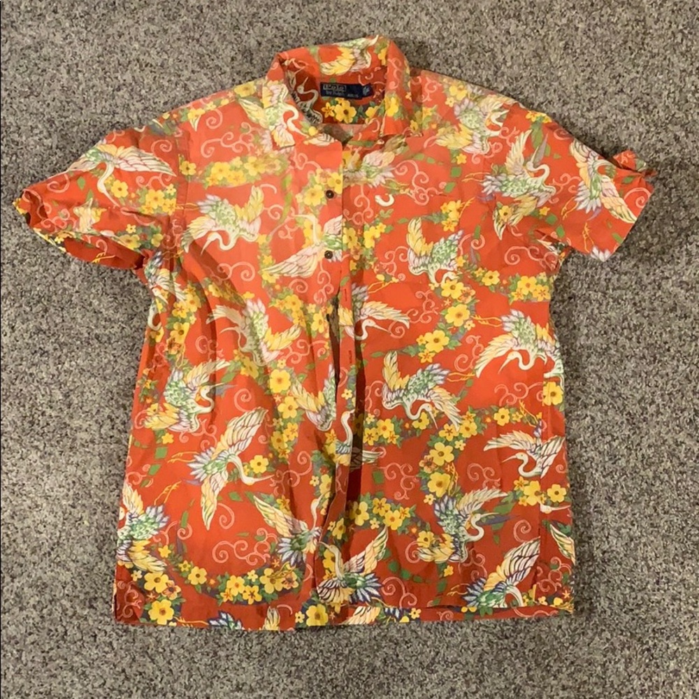 OG Ralph Lauren Hawaiian Style Button up